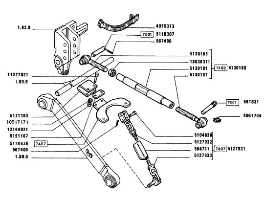 5130185 - винт регулировочный